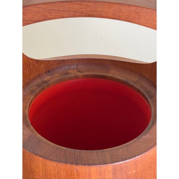 Vintage Dansk Teak Ice Bucket - Picture 3 of 4